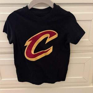 Cleveland cavaliers toddler 2T Black NBA T-shirt